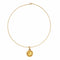 Collier vintage 14 » Collier Collier Médaillon d’Or Motif Grec 58 Facettes G12258