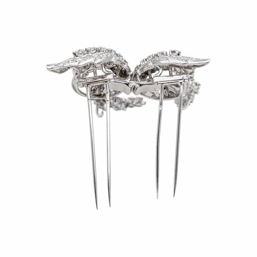 Broche Broche Or blanc Diamant 58 Facettes 4839857CN