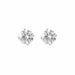 Boucles d'oreilles Puces d'oreilles or blanc et diamants 58 Facettes BO/230068