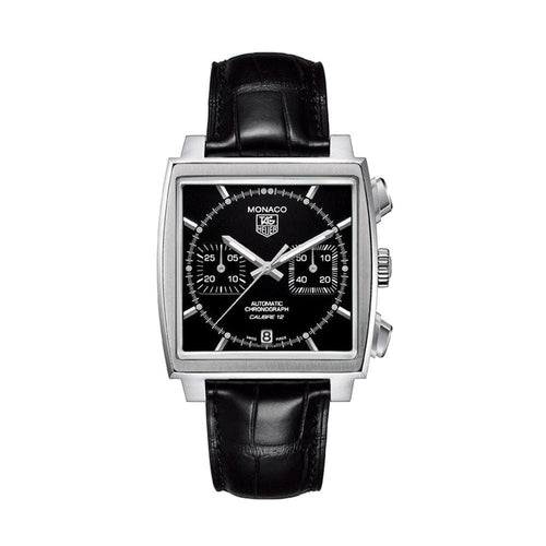 Montre TAG HEUER - Montre Monaco Chronograph Saphir 58 Facettes CAW2110