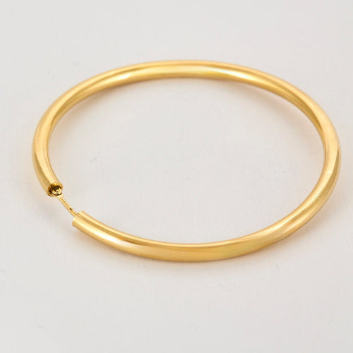 Anneaux d'oreilles or jaune 58 Facettes THI0203