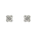 Boucles d'oreilles Boucles d'oreilles or blanc diamants 58 Facettes 36134