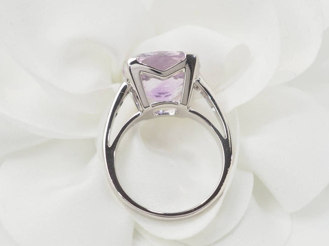 Bague 54 Bague Mauboussin "Gueule d'Amour" en or blanc et diamands 58 Facettes 33211