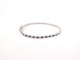 Bracelet bracelet riviere de diamants et saphirs 2ct maille tennis en or blanc 58 Facettes 260237