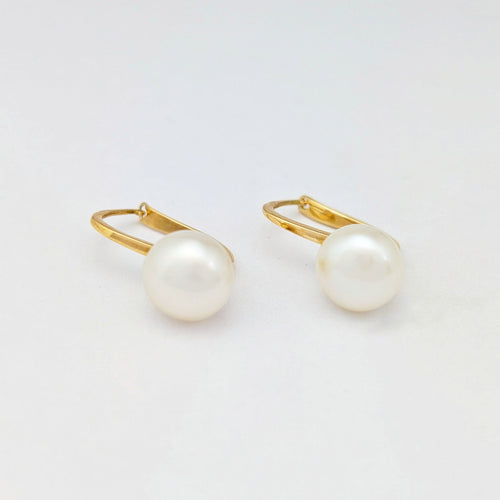 Boucles d'oreilles Boucles d'oreilles en or jaune et perles de culture 58 Facettes 32266