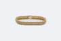 Bracelet Oro Giallo Bracciale in oro giallo con diamanti taglio huit-huit 58 Facettes brc233