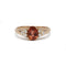 Bague 58 Bague - Or, Diamant & Tourmaline Rose 58 Facettes 250150R