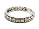 59 Bague Alliance Or blanc Diamant 58 Facettes 1653945CN