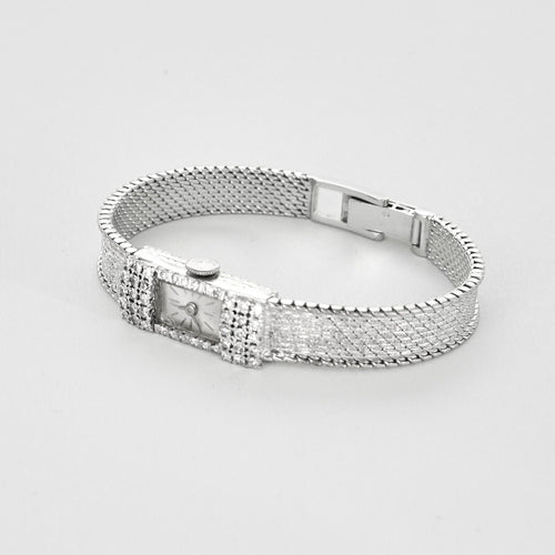 Montre Montre de Dame or gris 58 Facettes BOU0235