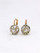 Boucles d'oreilles Boucles d'oreilles dormeuses anciennes diamants taille rose 58 Facettes J448