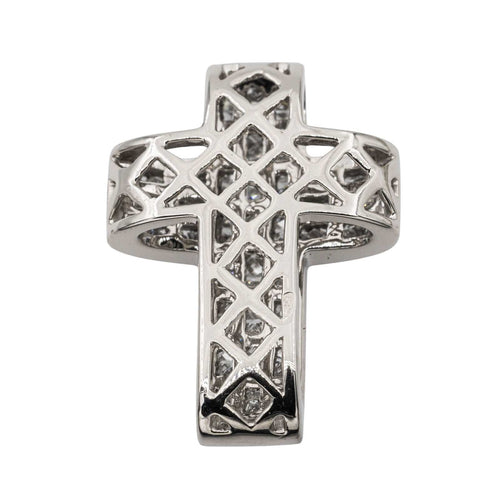 Pendentif Pendentif Religieux Or blanc Diamant 58 Facettes 2826010CN