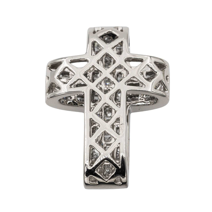 Pendentif Pendentif Religieux Or blanc Diamant 58 Facettes 2826010CN