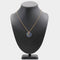 Collier Chaine en or et son disque de lapis lazuli 58 Facettes 08-024