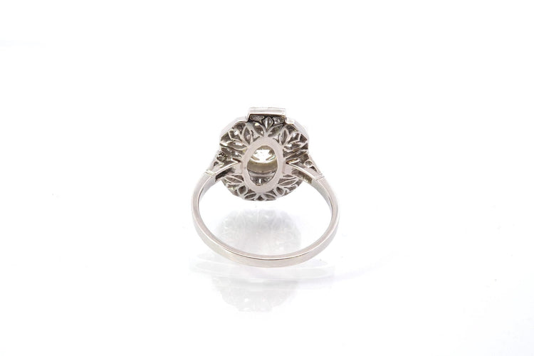 Bague 54 Bague vintage art déco diamants 58 Facettes 25715-25766