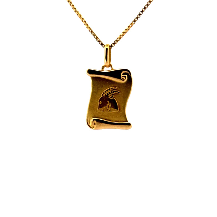 Aries Astrological Sign Pendant