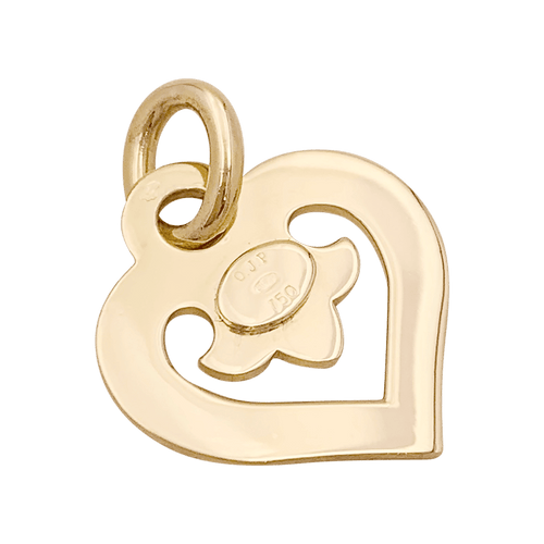 Pendentif Pendentif O.J.Perrin, "Coeur Légendes", or jaune. 58 Facettes 34320