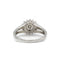 Bague 54 Bague - Or blanc et diamants 58 Facettes 1056