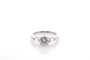 Bague 53 Bague diamant de 1,36cts D/VS2 en platine 58 Facettes 27414-27617