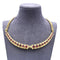 Collier Collier en or jaune avec diamants et rubis 58 Facettes