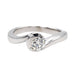 Bague 52 Bague Solitaire Or blanc Diamant 58 Facettes 3319594CN