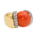 Bague 61 Bague Or jaune Corail 58 Facettes 3141365RV