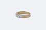 Bague Oro Giallo / 13 Riviere in oro giallo e oro bianco con diamanti 58 Facettes anl796