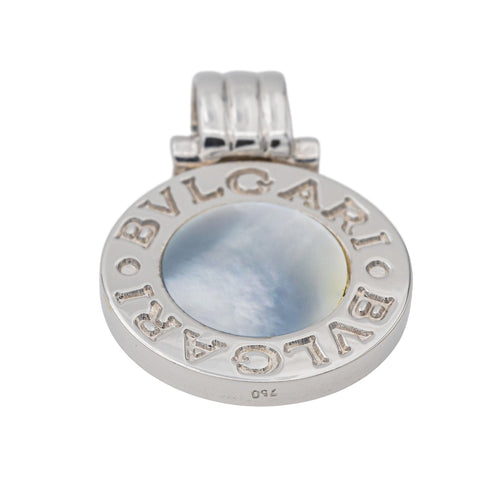 Pendentif Bulgari Pendentif Or blanc Onyx 58 Facettes 3500509CN