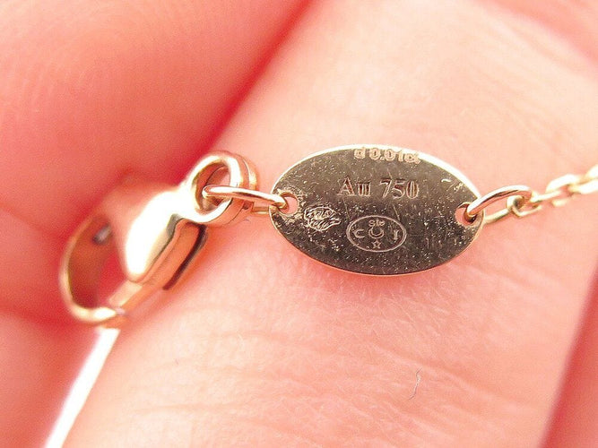 Collier collier CHAUMET jeux de liens diamant nacre or rose 58 Facettes 262640