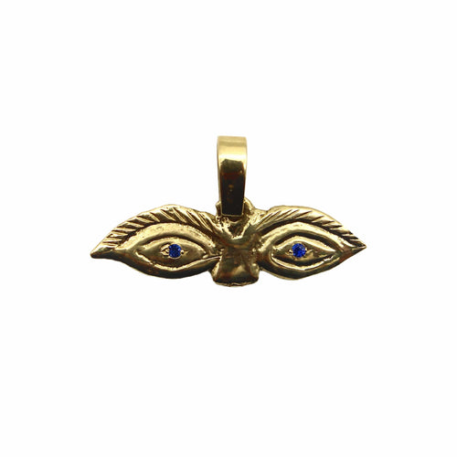 Pendentif Pendentif Charm Milagro Signature Eye en or jaune 58 Facettes