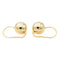 Boucles d'oreilles Boucles d'oreilles Boules Or jaune 58 Facettes 3164010CN