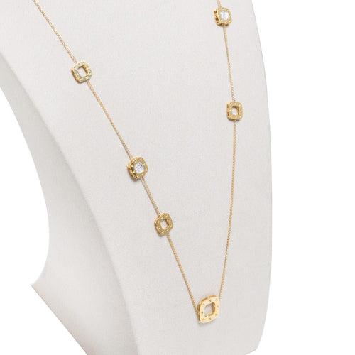 Collier Roberto Coin - Sautoir Or Jaune et Diamants 58 Facettes 2.19356