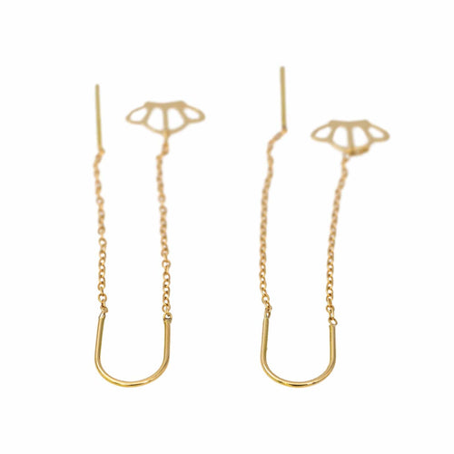 Boucles d'oreilles Boucles d'oreilles Pendantes Or jaune 58 Facettes 2843367CN