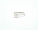 Bague Bague solitaire en or blanc avec diamants 58 Facettes