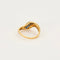 Bague 53 Bague jonc or jaune, saphir et diamants 58 Facettes SBR1669