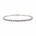 Bracelet Bracelet Jonc Or blanc Rubis 58 Facettes 3350860CN