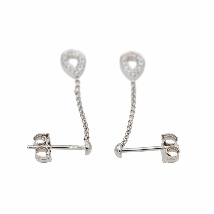 Boucles d'oreilles Boucles d'oreilles Or blanc Diamant 58 Facettes 3281439CN