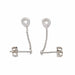 Boucles d'oreilles Boucles d'oreilles Or blanc Diamant 58 Facettes 3281439CN