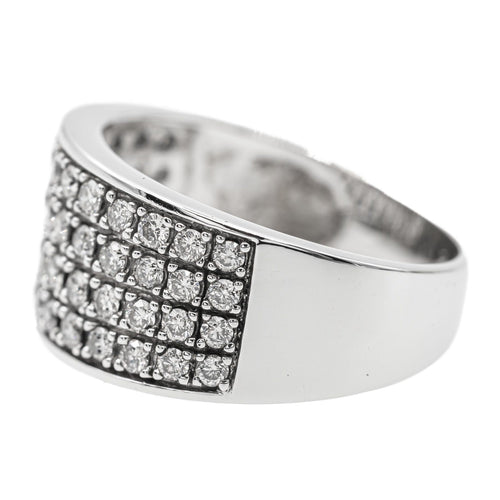 Bague 56 Bague Bague Or blanc Diamant 58 Facettes 2643296CN