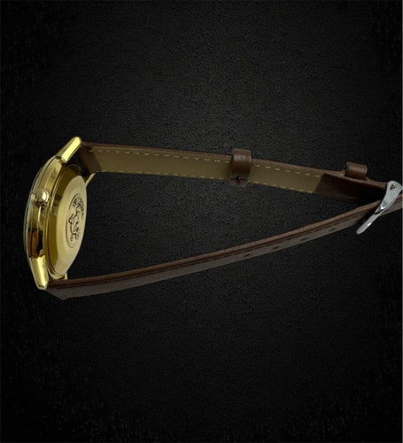 Omega Seamaster De Ville automat în galben auriu