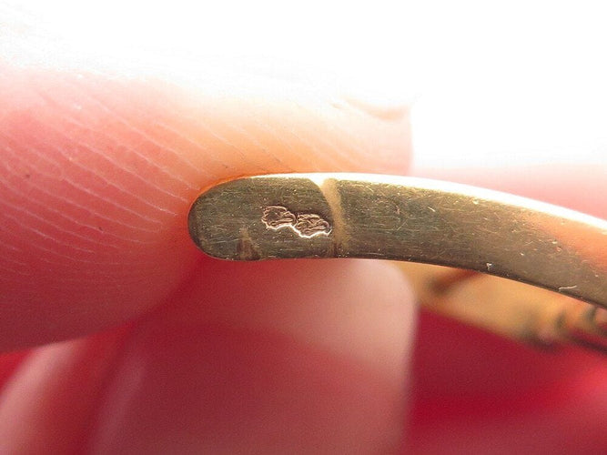 Montre vintage montre baume & mercier tank 37077 mecanique or 18k & oeil de tigre 58 Facettes 268283