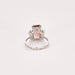 Bague 52 Bague tourmaline rose diamants 58 Facettes