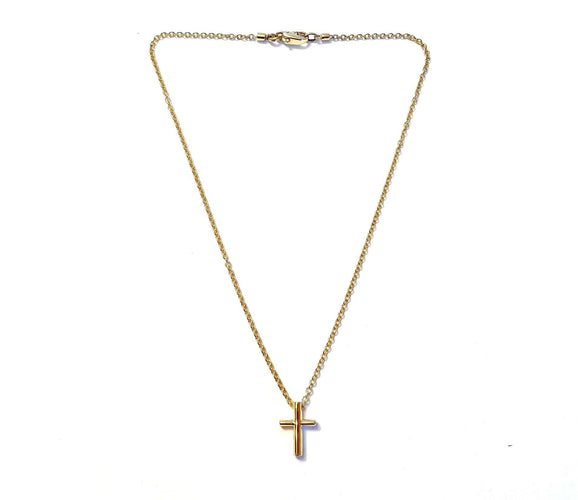 Collier POMELLATO - Collier croix en or jaune 58 Facettes