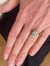 Bague Bague Marguerite Diamants Or Gris 18 Carats 58 Facettes BD199