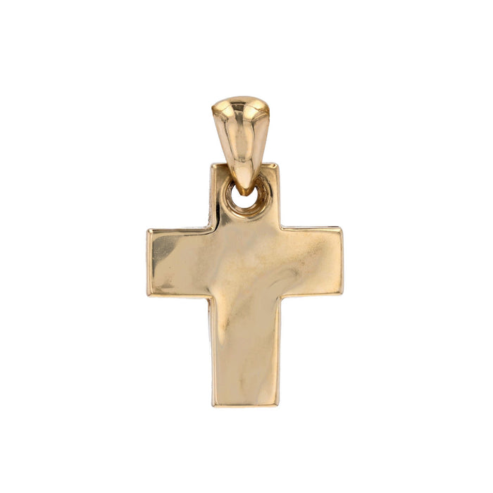 Yellow gold cross second-hand