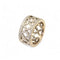 Bague 52 Bague bandeau en or blanc et diamants 58 Facettes