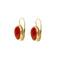 Boucles d'oreilles Boucles d'oreilles crochet corail 58 Facettes 36380