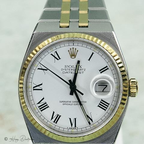 Montre ROLEX - DateJust OysterQuartz Acier / Or 58 Facettes 1529