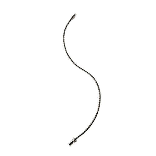 Bracelet Bracelet tennis en diamant noir de 1,58 ct 58 Facettes 34310