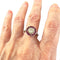 Bague SORTIJA ESTILO ART DECO de PLATINO 950 kts con DIAMANTES y RUBIES 58 Facettes A2576 (924)