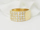 Bague 58 Bague ruban en or jaune et diamants 58 Facettes 33459